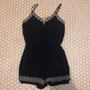 Navy romper